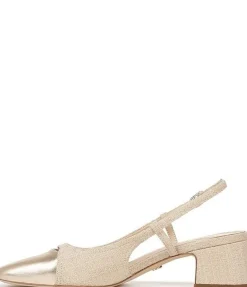 Heel-Sam Edelman Tarra 2 Gold Slingback