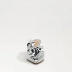Heel-Sam Edelman Veranda Mule Pump Soft Silver