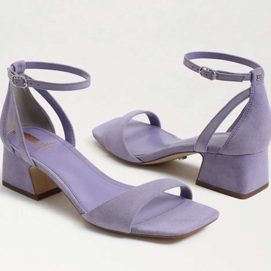 Heel-Sam Edelman Wilson Kitten Heel In Purple Iris