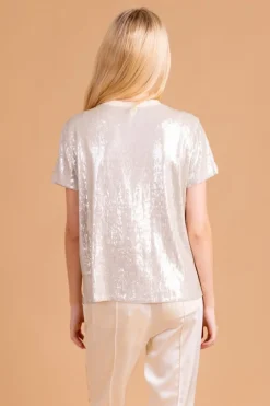 Blouses-S'edge Apparel S'Edge Apparel Ava Top Marshmallow