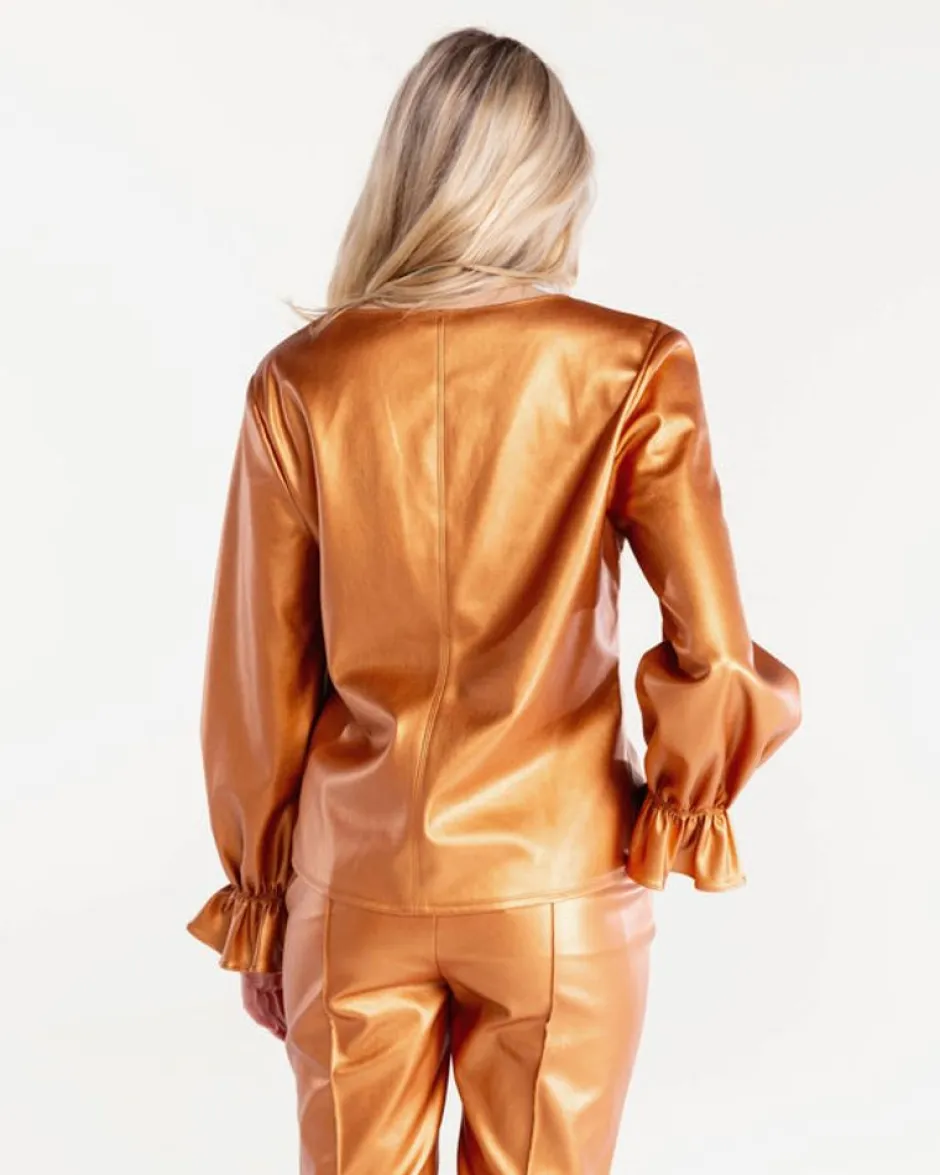 Blouses-S'edge Apparel S'Edge Apparel Murphy Top Copper