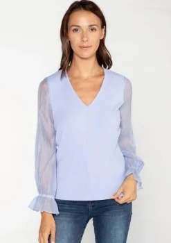 Blouses-S'edge Apparel S'Edge Apparel Murphy Top Party Peri
