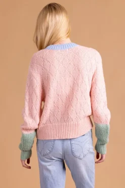 Sweaters-S'edge Apparel S'Edge Apparel Piper Sweater Colorblock