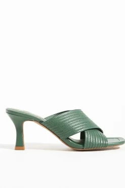 Heel-Seychelles Fleet Green Heel