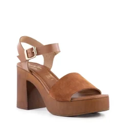 Sandal-Seychelles Manila Cognac Suede