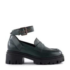 Loafers/Oxfords-Seychelles Not The One Green Loafer