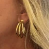 Jewelry-Sheila Fajl Claire Triple Hoops