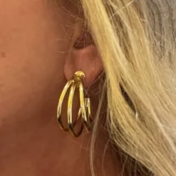 Jewelry-Sheila Fajl Claire Triple Hoops