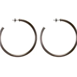 Jewelry-Sheila Fajl Everybody'S Favorite Hoop Gun Metal
