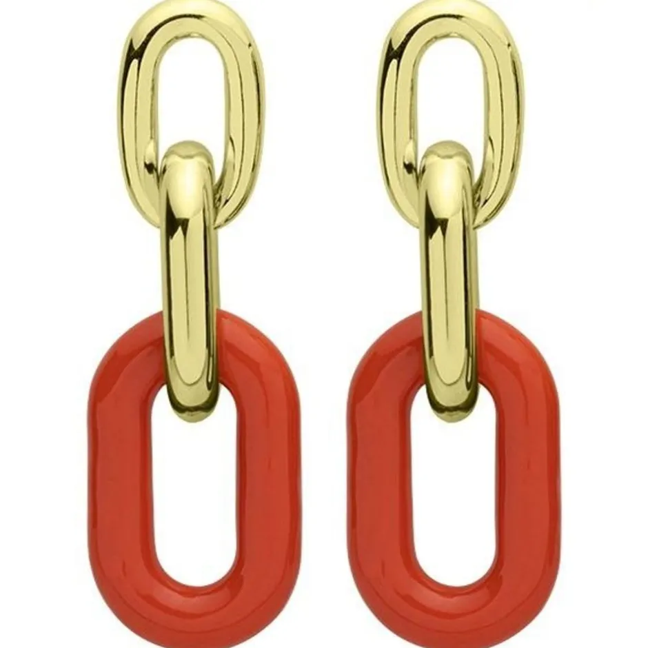 Jewelry-Sheila Fajl Shakedown Earrings Orange