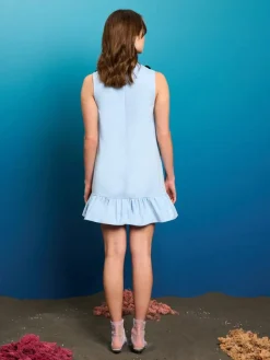 Mini-Sister Jane Capri Crochet Mini Dress