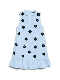 Mini-Sister Jane Capri Crochet Mini Dress