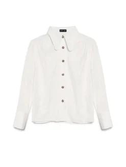 Blouses-Sister Jane Flower Fields Blouse - Pearled Ivory
