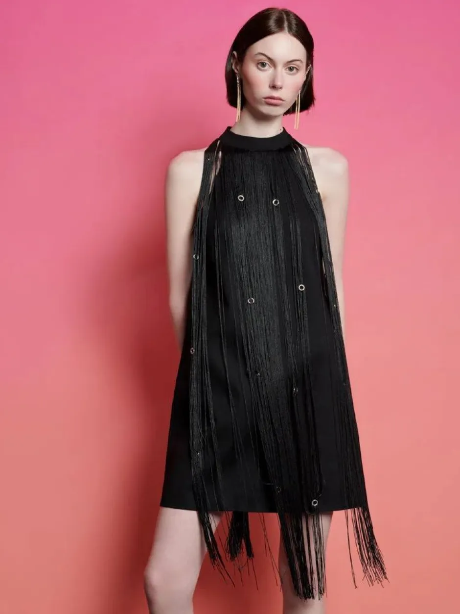 Mini-Sister Jane Frida Fringe Mini Dress