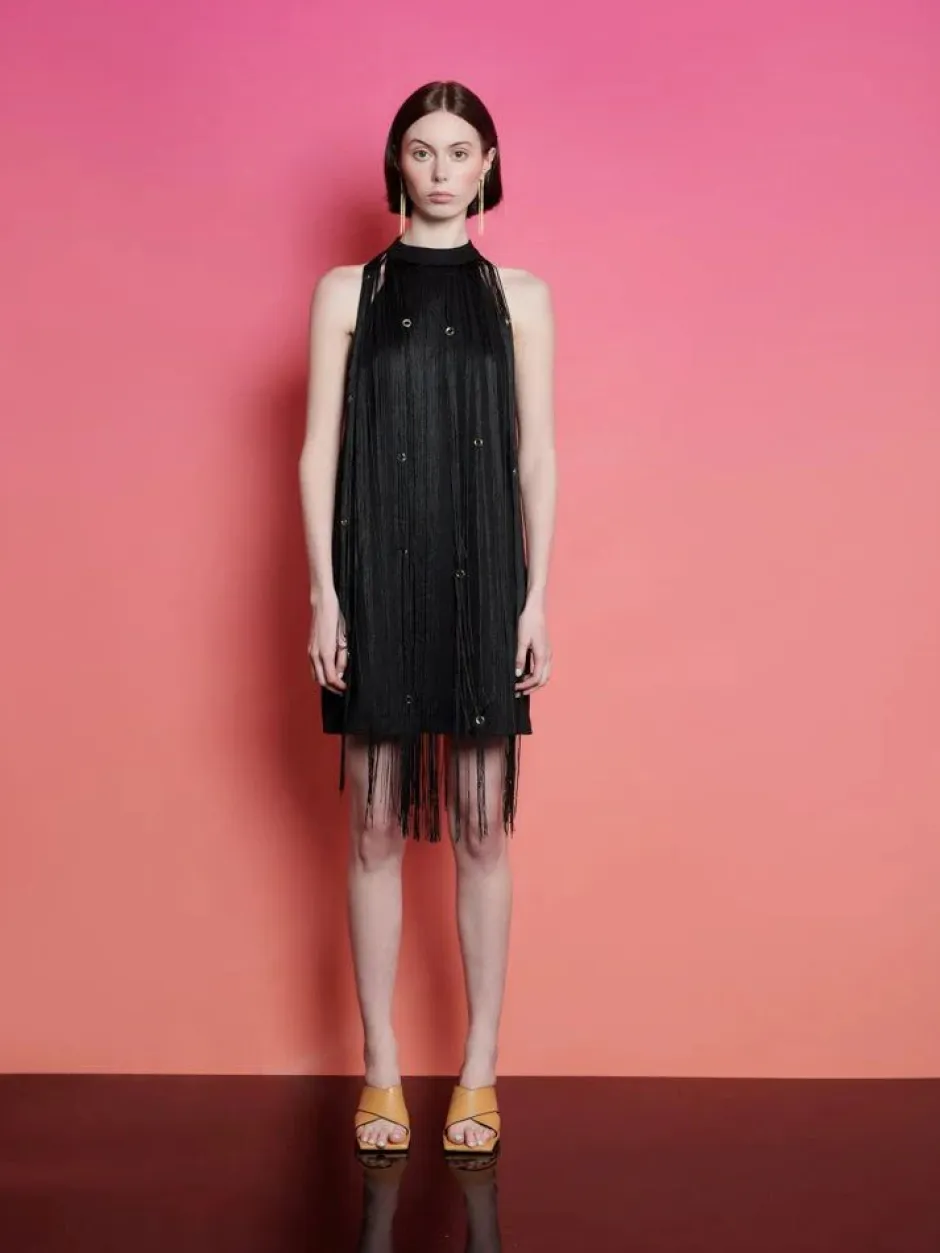 Mini-Sister Jane Frida Fringe Mini Dress
