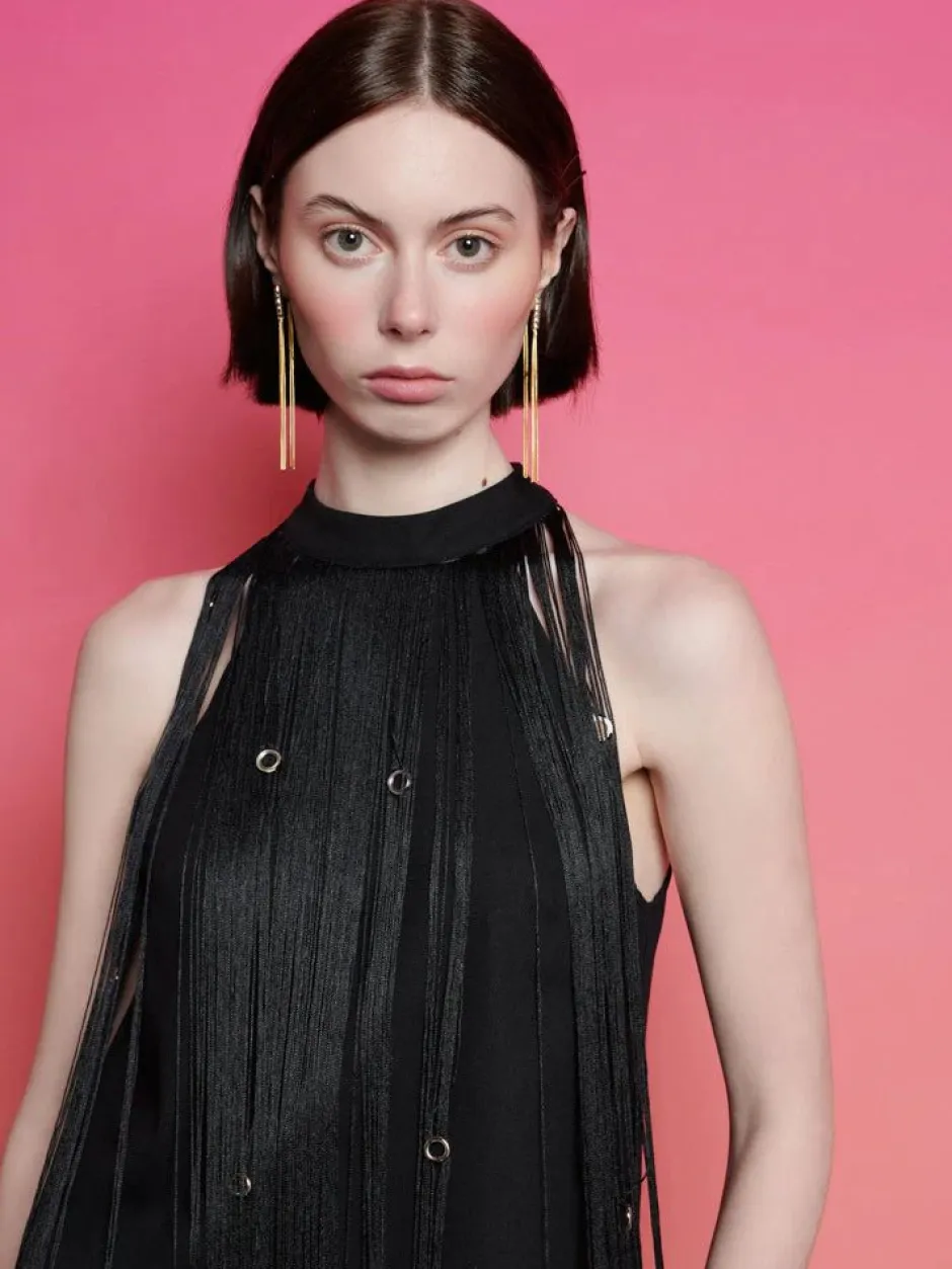 Mini-Sister Jane Frida Fringe Mini Dress
