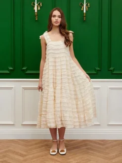 Midi-Sister Jane Revel Ruffle Midi Dress