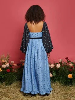 Maxi-Sister Jane Saddle Floral Maxi Dress