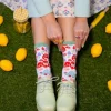 Socks And Tights-Sock Candy Mushroom Forest Crew Sock