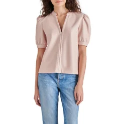 Blouses-Steve Madden Jane Top Rose Taupe