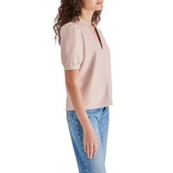 Blouses-Steve Madden Jane Top Rose Taupe
