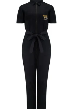 Jumpsuit-Sugarhill Brighton Billy Boilersuit Leopard Pocket