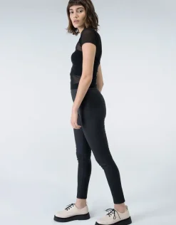 Leggings-Unpublished Ava Vegan Legging In Burnished