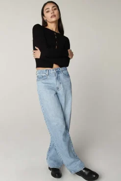 Jeans-Unpublished Rumi High-Rise Stacked Leg In Highland